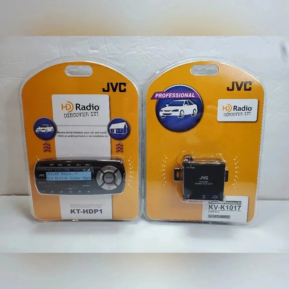 New JVC KT-HDPK1 Transportable HD Radio Receiver & Car Installation Kit - Picture 3 of 5